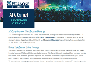 Ata Insurance ATA Carnet Coverage Options