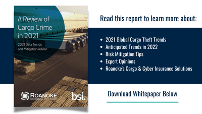 A Review of Cargo Crime in 2021