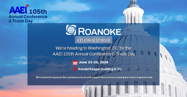 Roanoke to Participate as Silver Sponsor at the AAEI 105th Annual Conference & Trade Day