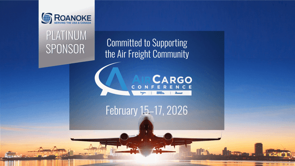 Roanoke Takes the Lead at AirCargo 2026 as a Platinum Sponsor