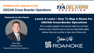 TIA  Webinar: US/CAN Cross-Border Operations