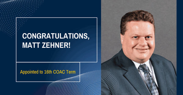 Roanoke VP of Surety Information and Analysis Appointed to 16th Term of COAC