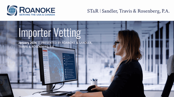 Thank You For Attending Our Importer Vetting in a Modern Compliance Environment: Protecting Brokers, Bonds & Reputations