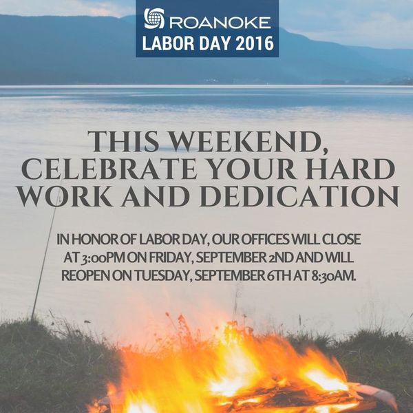 Labor Day 2016 Hours