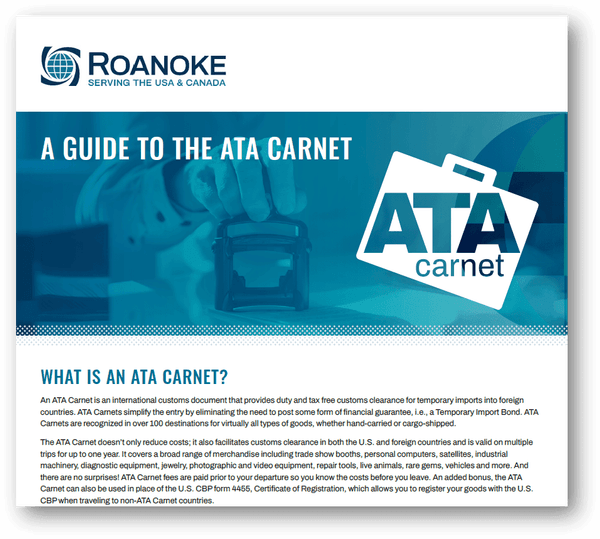 A Guide to the ATA Carnet