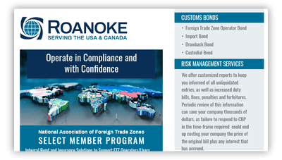 NAFTZ Member Bonds and Insurance